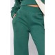 Tall Green Wide Leg Sweatpants