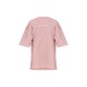 PRETTYLITTLETHING Light Pink Printed Oversized T-shirt