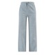 Ash Grey Wide Leg Oversized Sweatpants