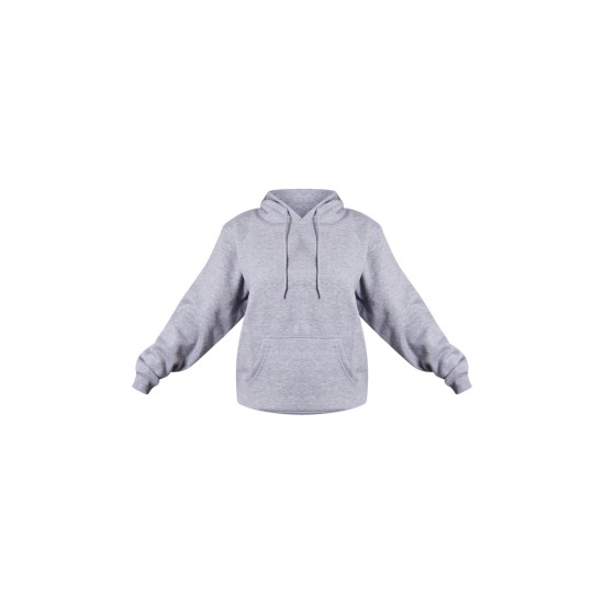 Grey Marl Oversized Sweat Hoodie