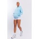 Baby Blue Oversized Fit Sweat Hoodie