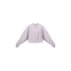 Grey Marl Oversized Boxy Sweatshirt