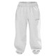 PRETTYLITTLETHING Petite Ash Grey Branded Sweatpants