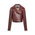 Crolenda Faux Leather Biker Jacket – PRYCUS MITCHELL INC