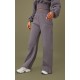 Tall Steel Blue High Waist Wide Leg Sweatpant