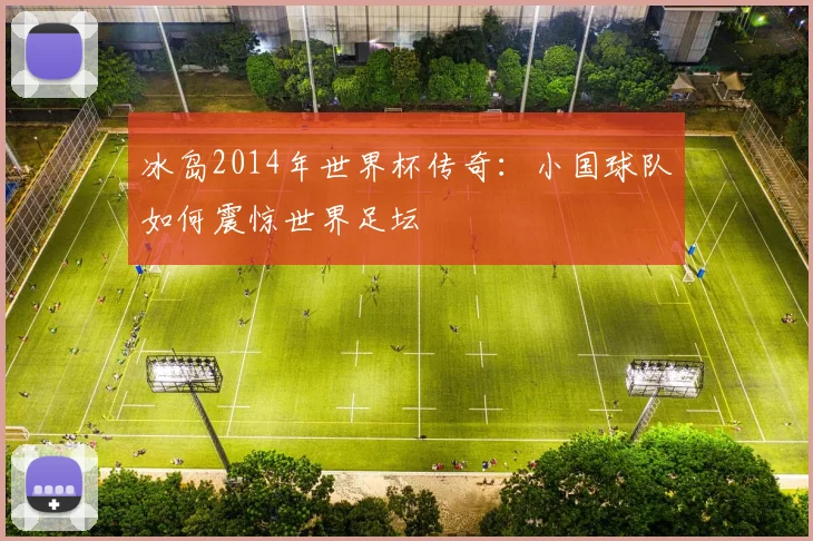 冰岛2014年世界杯传奇：小国球队如何震惊世界足坛