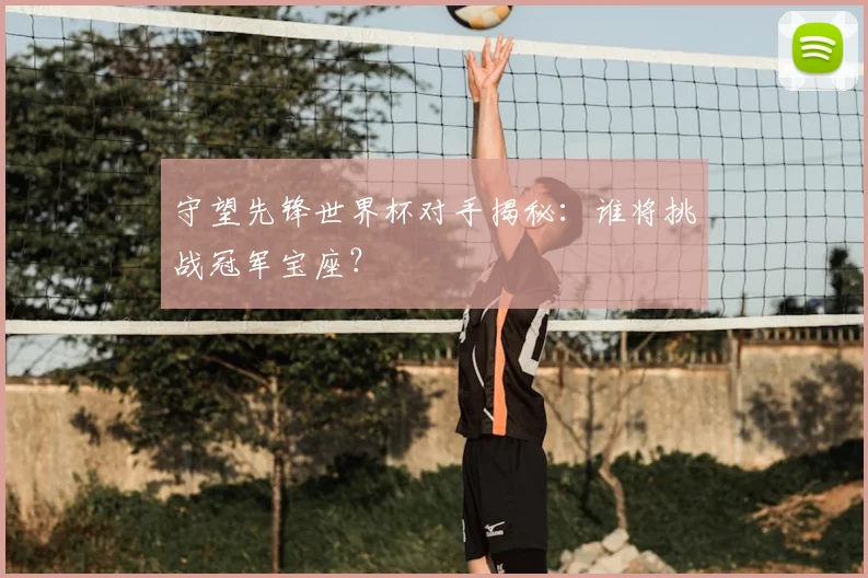 守望先锋世界杯对手揭秘：谁将挑战冠军宝座？