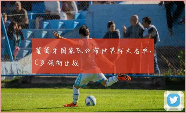 葡萄牙国家队公布世界杯大名单，C罗领衔出战