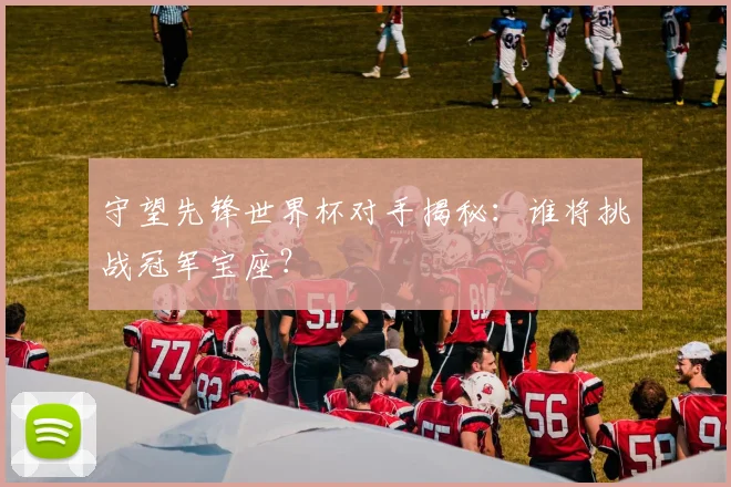 守望先锋世界杯对手揭秘：谁将挑战冠军宝座？